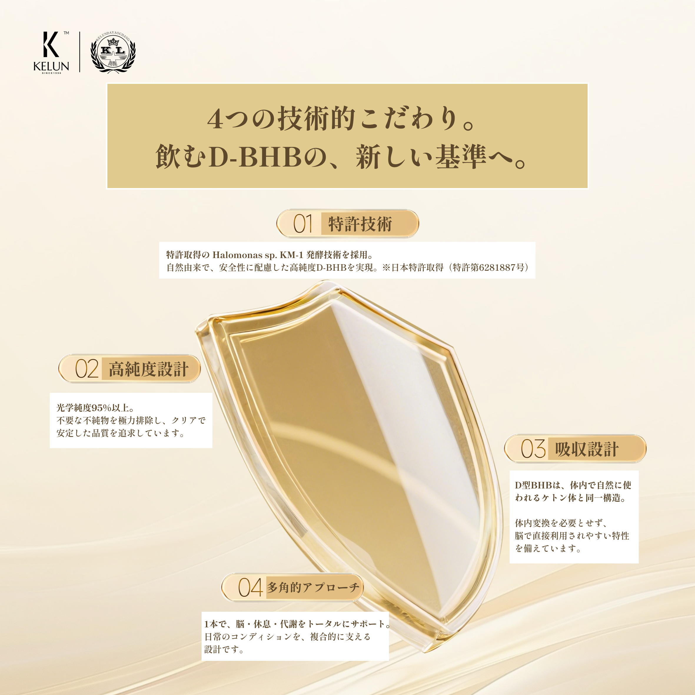 KAKUSEIGEN "MUYU" D-BHBドリンク(10本)