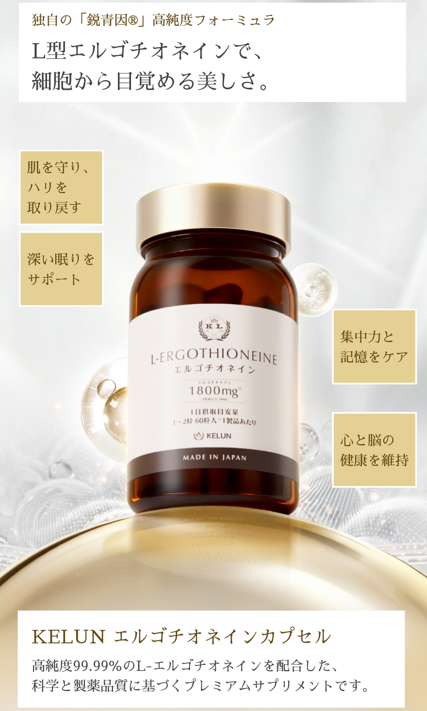 L - ERGOTHIONEINE エルゴチオネイン