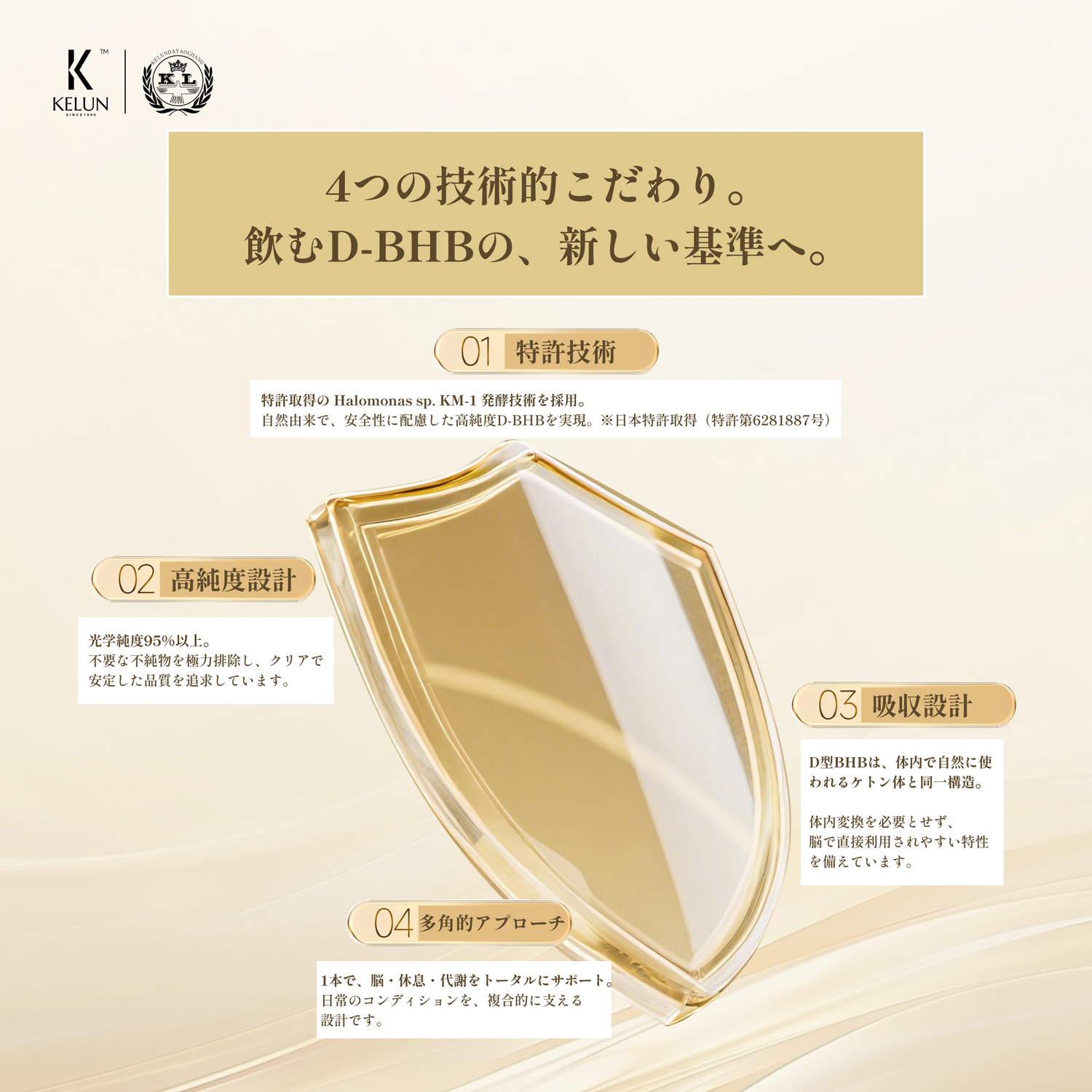 KAKUSEIGEN "MUYU" D-BHBドリンク（10本）